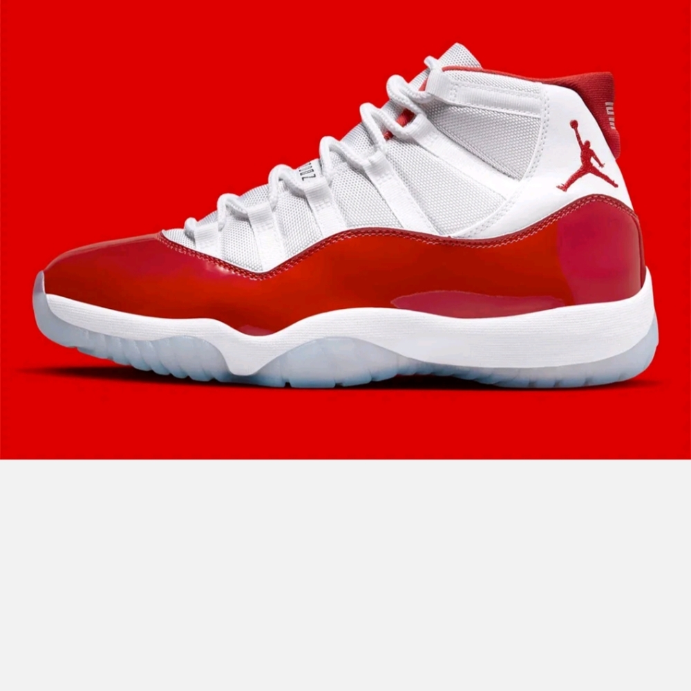 Jordan 11 (Cherry Red & White)